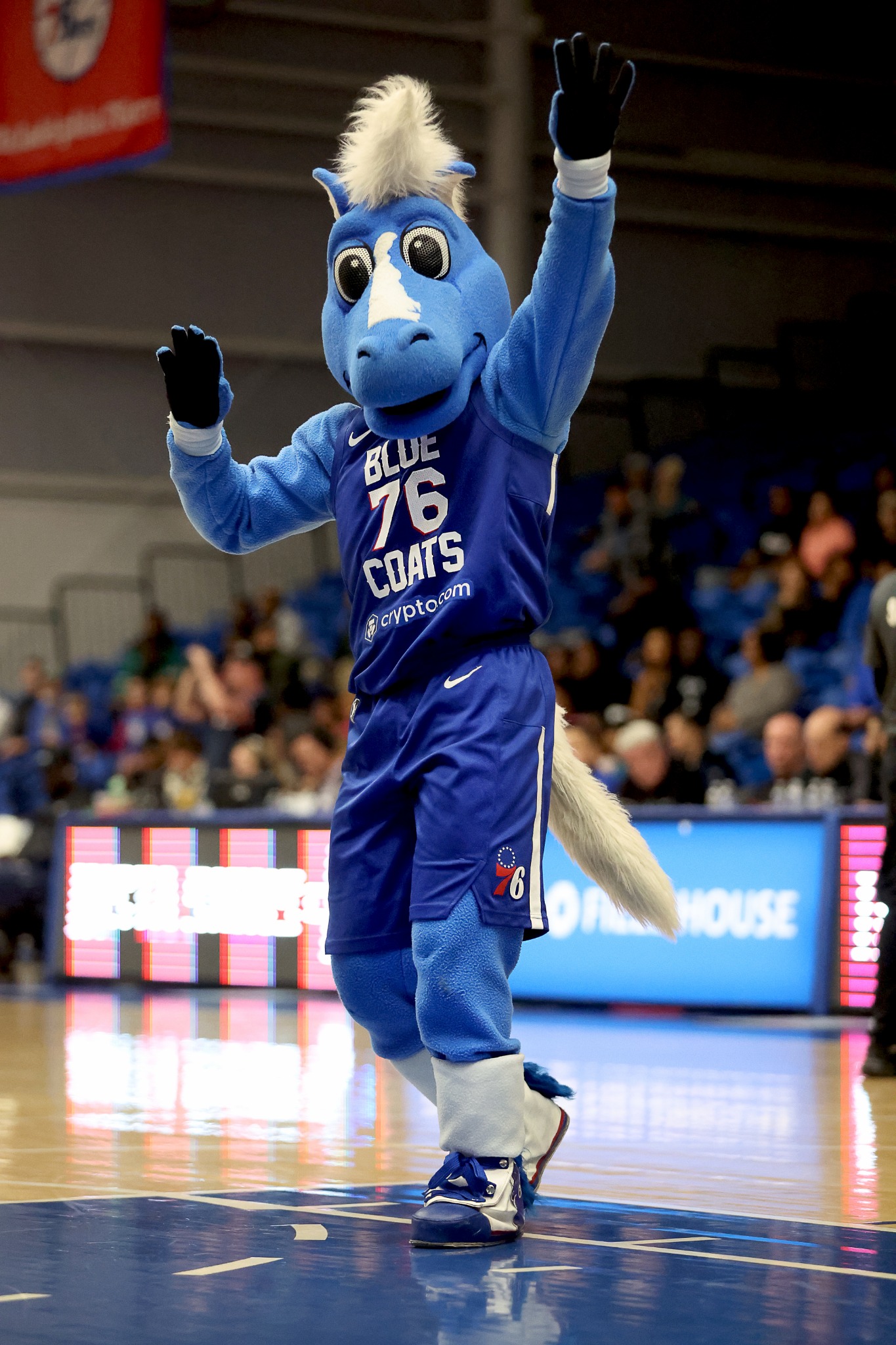 Philadelphia 76ers mascot photographed by Corey Fader